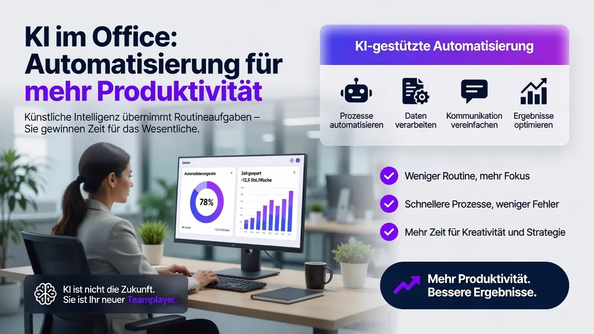 KI im Office: Automatisierung für mehr Produktivität